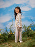 Girl's' White Co-Ords